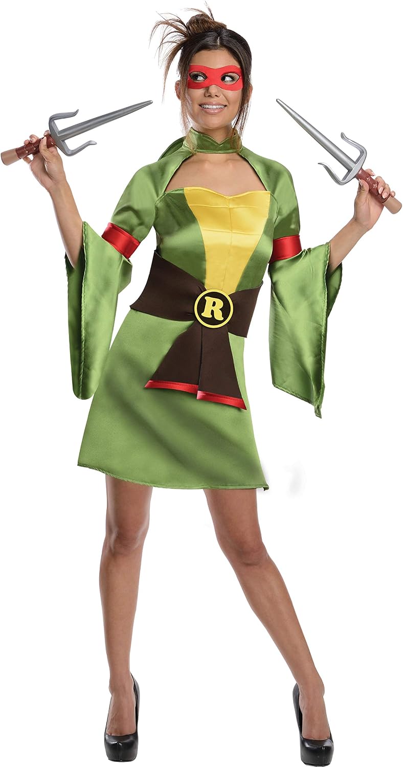 Secret Wishes Teenage Mutant Ninja Turtles, Michelangelo Costume, Green