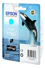 Epson T7602 Cyan Ink Cartridge 25.9ml Original view 2