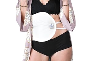 QUEEN OF THE THRONES Castor Oil Pack for Liver (Compress) Less Mess, Reusable, Comfort Sleep Fit - Organic Cotton Flannel, Soft Ties & Naturopathic Doctor Designed (Castor Oil Sold Separately)