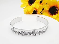 Dczosily Inspirational Cuff Bracelets for Women