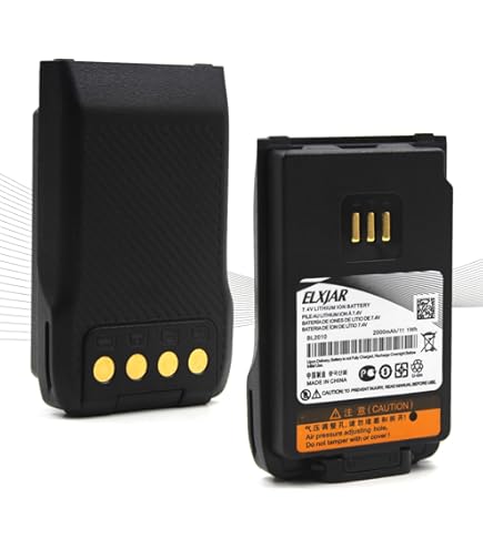 Ersatz-Akku kompatibel für Radio Midland ER200, ER300 Ersatz für BATT20L Li-Ion Akku 3,7V 2200mAh