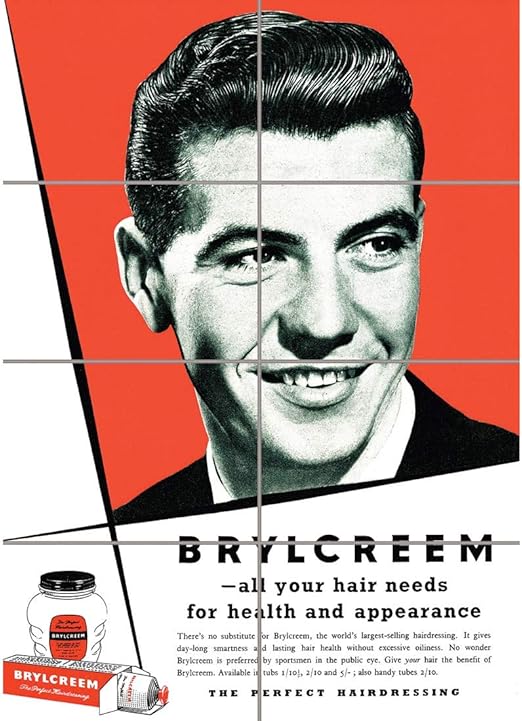 Amazon Com Panel Art Print Old Advertising Cosmetic Hair Product
