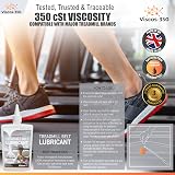 Viscos-350 Premium Treadmill Lubricant 100ml 100% Pure Silicone UK Made view 4