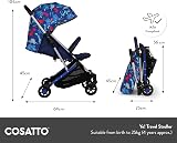 Cosatto Yo Travel Stroller Baby Pushchair Lightweight One Hand Fold view 7