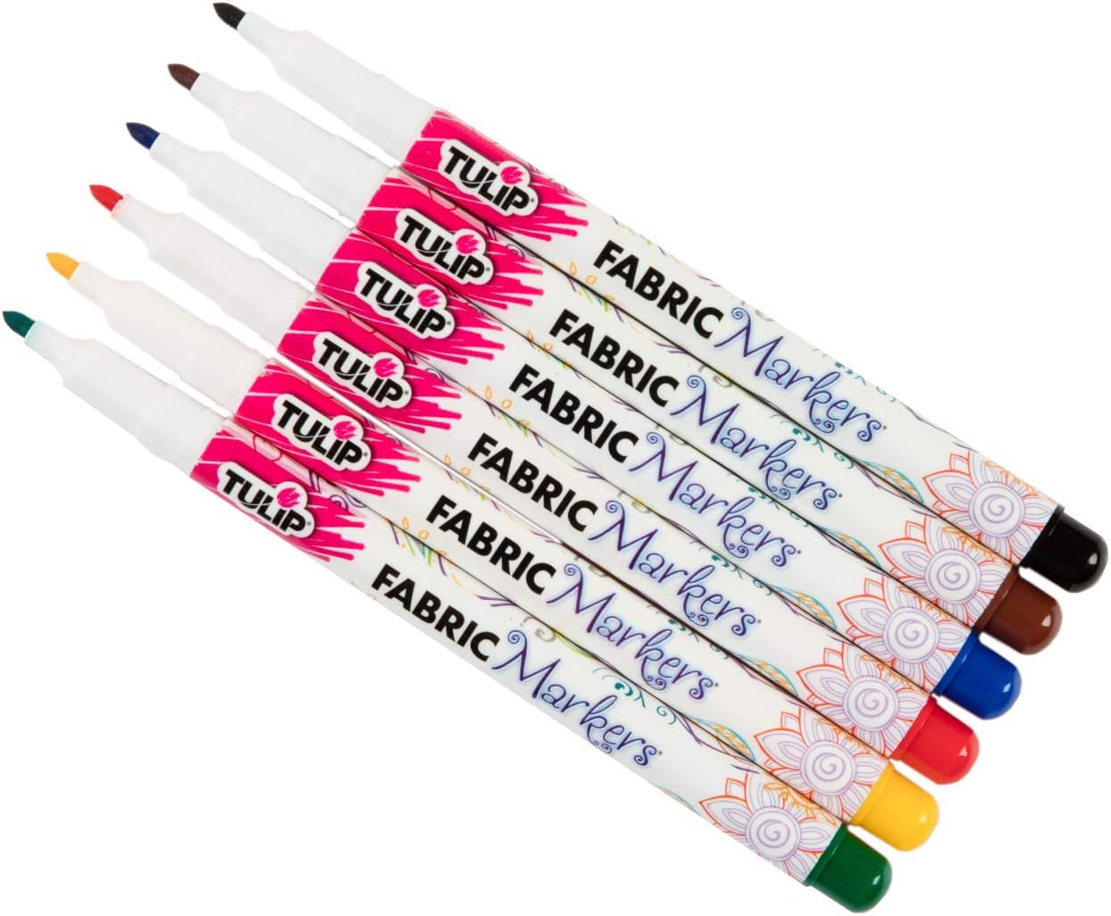 Tulip Fabric Markers fine Primary 6pcs, One Size - Image 4