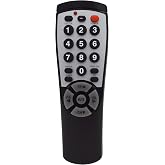 New Brightstar Clean Remote, Standard Universal TV Remote Control by ALCO - BR100B