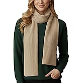ZENUTA Winter Sarf for Womens, Solid Warm Scarves for Womens Lightweight, Long Shawls Wraps Pure Color for Cold
