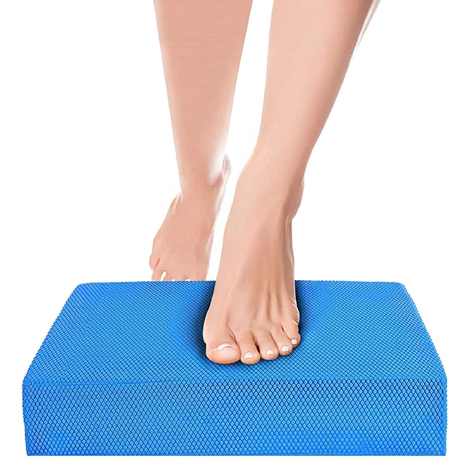 Balance Board Foam Pad Yoga Mat, Non Slip Knee Cushioned Turn Boards for Dancers Balancing Exercises Seniors Women Fitness Anti-Fatigue Training Pads