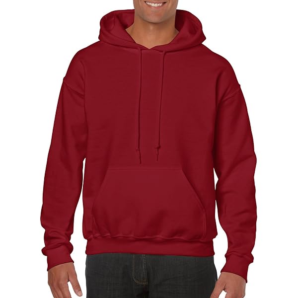 Felpa con cappuccio gildan pile con zip, stile Italia
