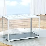 Hamster Cage Metal 2.0 80L x 44.7W x 50.6H cm White view 7