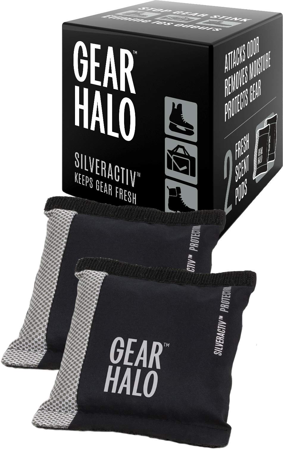 Gearhalo Deodorizer Pods - Stops the Stink!