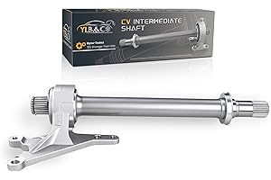 YLB.&CO 44500-SJK-J00 CV Intermediate Shaft Compatible with Honda Odyssey Pilot EX 2005 2006 2007, Replaces 44500SJKJ00 Axle Half Shaft Assembly