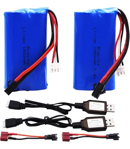 Batteria Camper Litio 2pcs/lot 1000mAh 20C Lion Battery For
