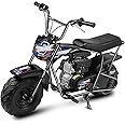 Oryxearth Mini Dirt Bike for Kids, 105CC 4-Stroke Kid Gas Powered Off-Road Pocket Pit Trail Motorcycle W/EPA Approved, Up to 24 Mph Weight Support 185 LBS, Racing Blue