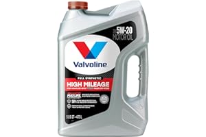 Valvoline Full Synthetic High Mileage with MaxLife Technology 5W-20 Motor Oil 5 Quart