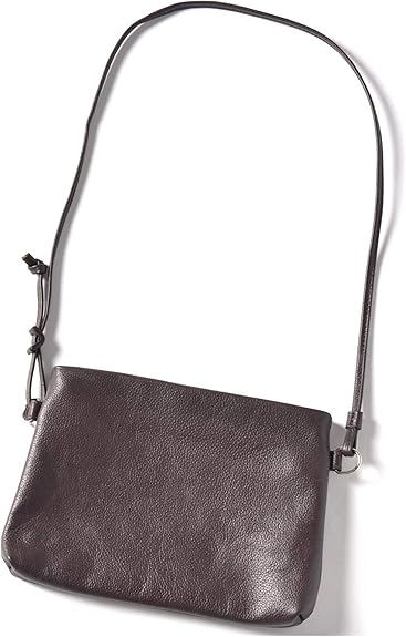 Amazon シップス カウレザー サコッシュ ショルダーバッグ メンズ ブラウン ショルダーバッグ