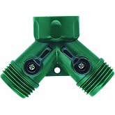 Orbit Sunmate Plastic Hose Y Faucet with Shut-Off