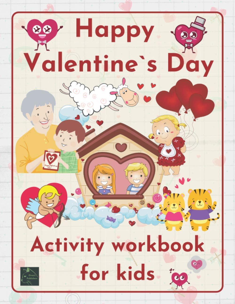 happy valentine s day activity workbook for kids learning worksheets activities st valentine themed for children activity books mcovoo raz 9798702456492 books amazon com