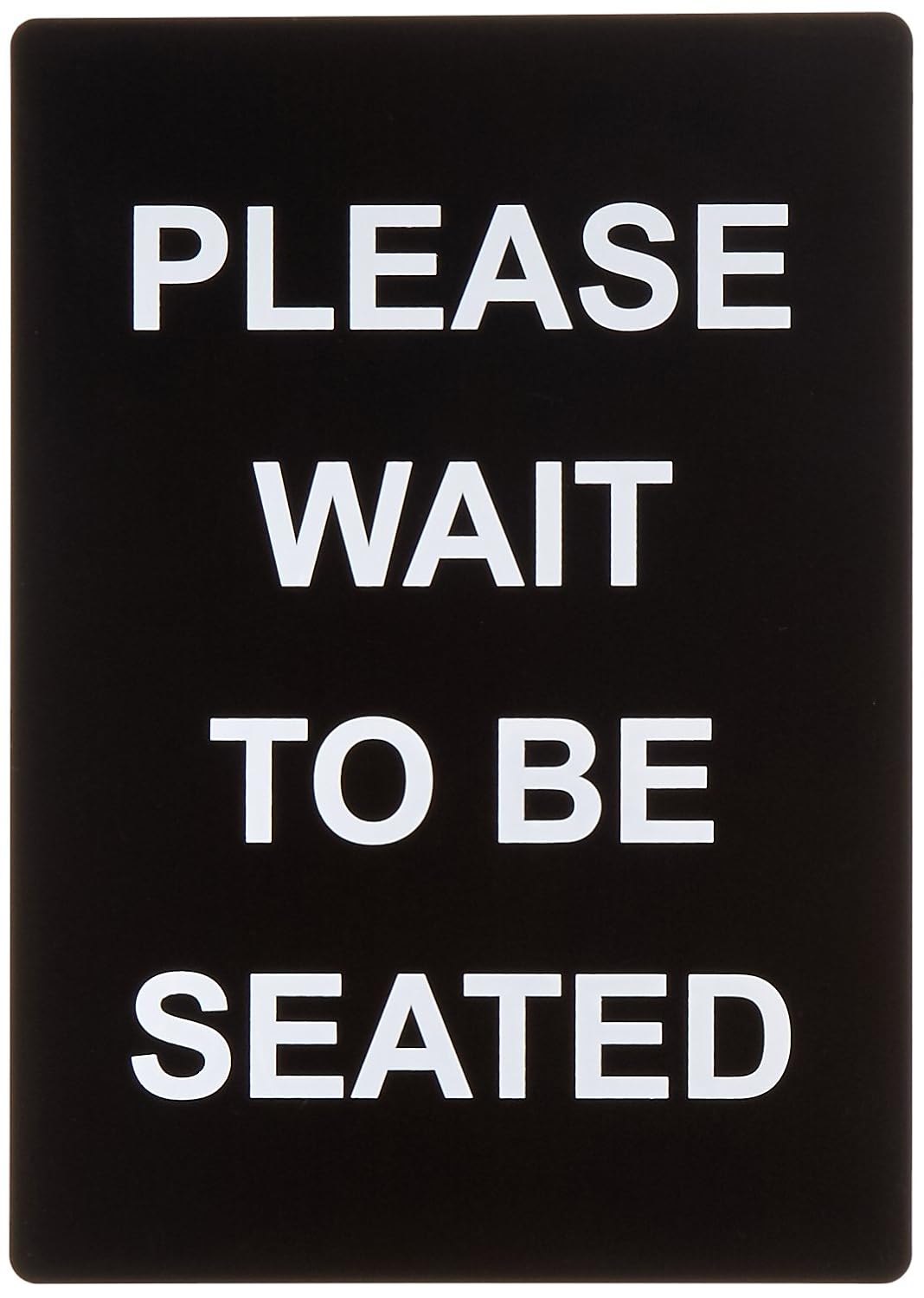 Please be seated