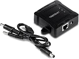 TRENDnet Gigabit PoE Splitter TPE-104GS Wall Mountable 5V 9V 12V Output view 5