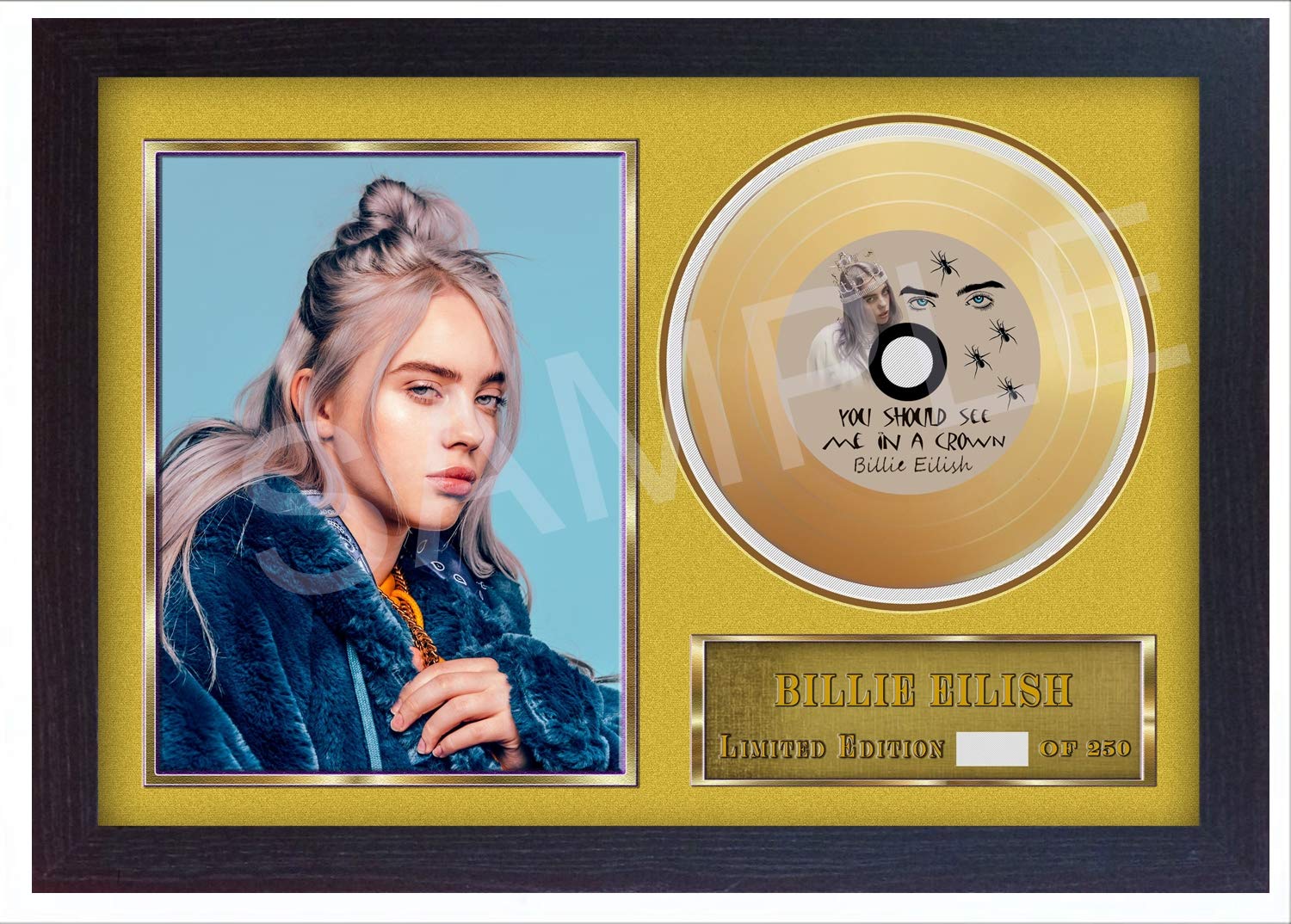 Sgh Services New Billie Eilish You Should See Me In A Crown Mini Gold Vinyl