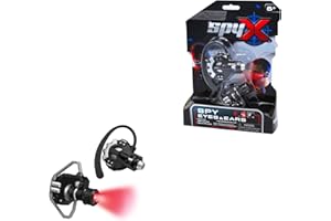 SpyX Micro Eyes & Ears - Includes Sonic Listener and Spy Light Spy Toys. See in The Dark & Hear Far Away - Perfect Spy Gear!