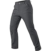 MAGCOMSEN Men's Hiking Pants Lightweight Quick Dry 7 Pockets Travel Pants for Men Water Resistant Ripstop Work Fishing