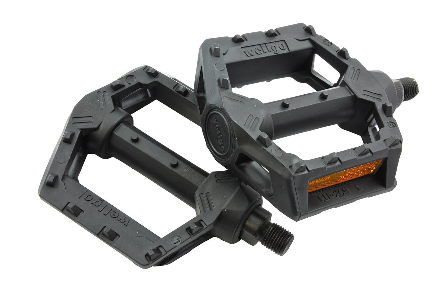 Wellgo / EVO LU-313 Aluminum Platform BMX Pedals W/o Reflectors - 9/16 - Foto 2
