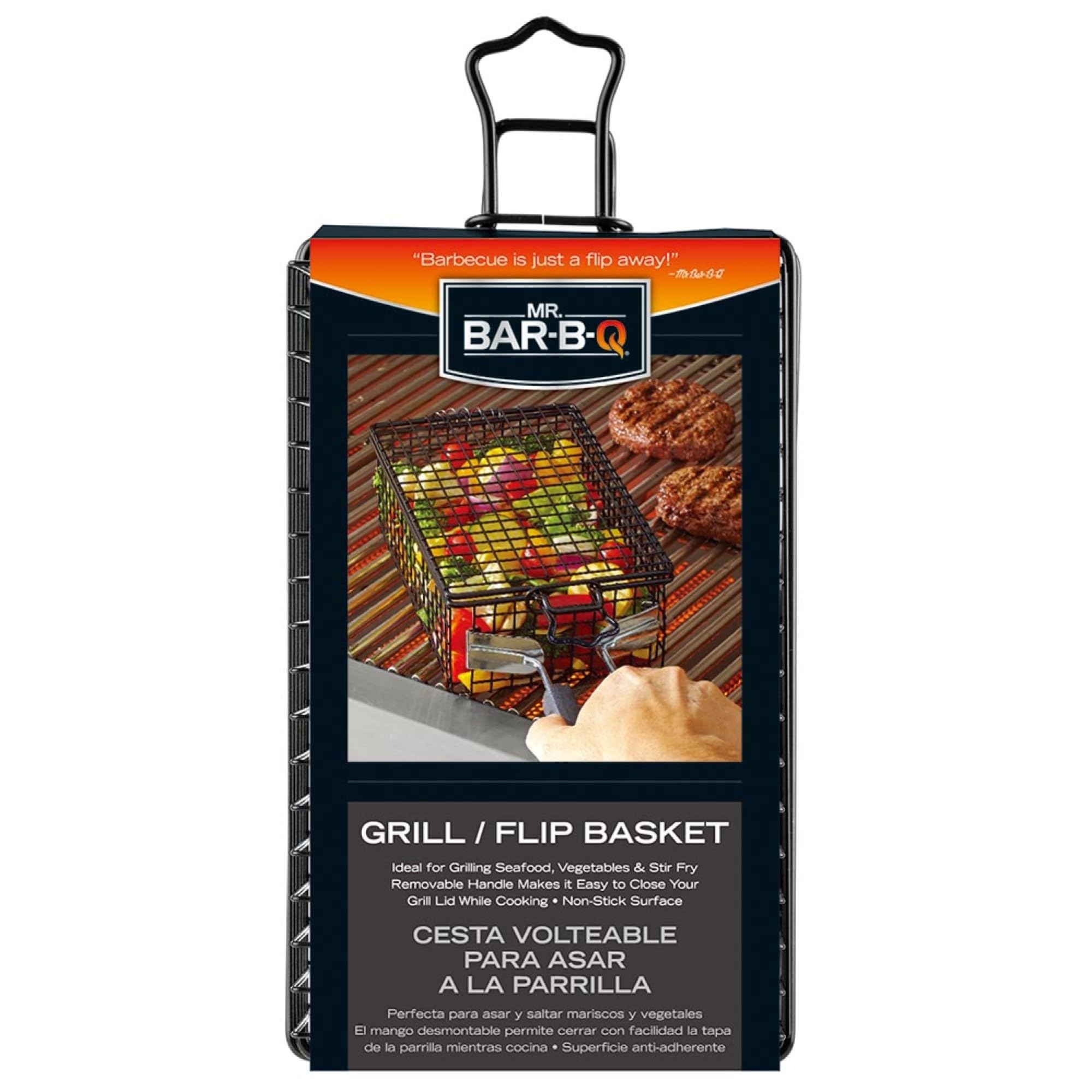 Mr.BarBQ 06762X Non-Stick Grilling Basket