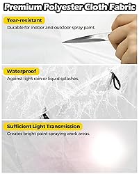 Portable Spray Paint Booth Tent: PLANTIONAL Spray