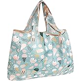 Wrapables Durable and Large Nylon Reusable Shopping Bag