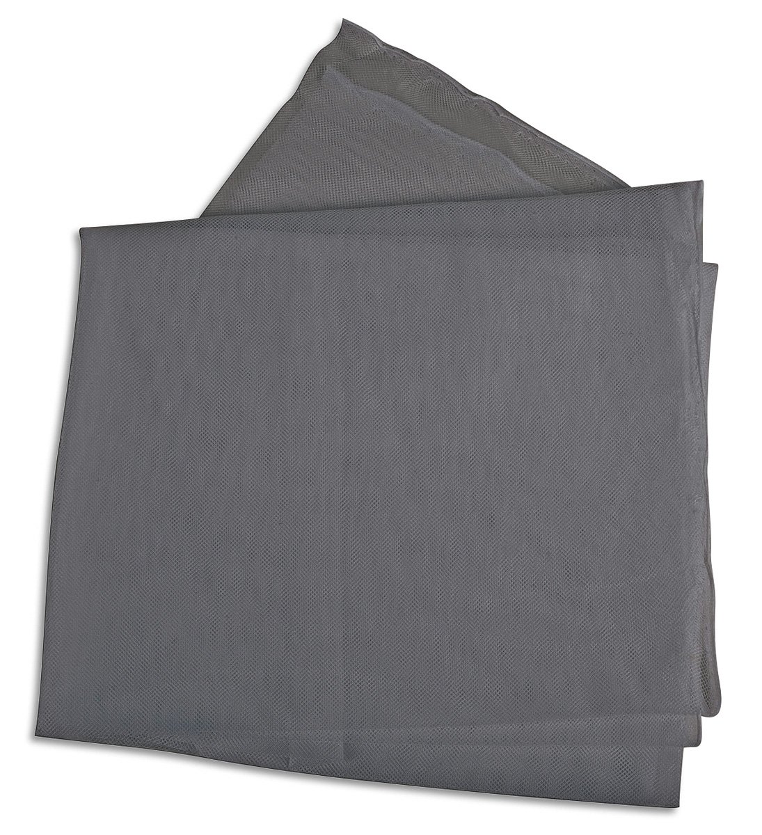 Tatonka Mosquito Fabric 145 x 300 cm, unisex_adult, Mosquito fabric, 2655, Ash grey, 145 x 100 cm