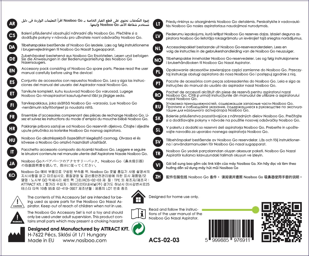 Nosiboo Go Accessory Set