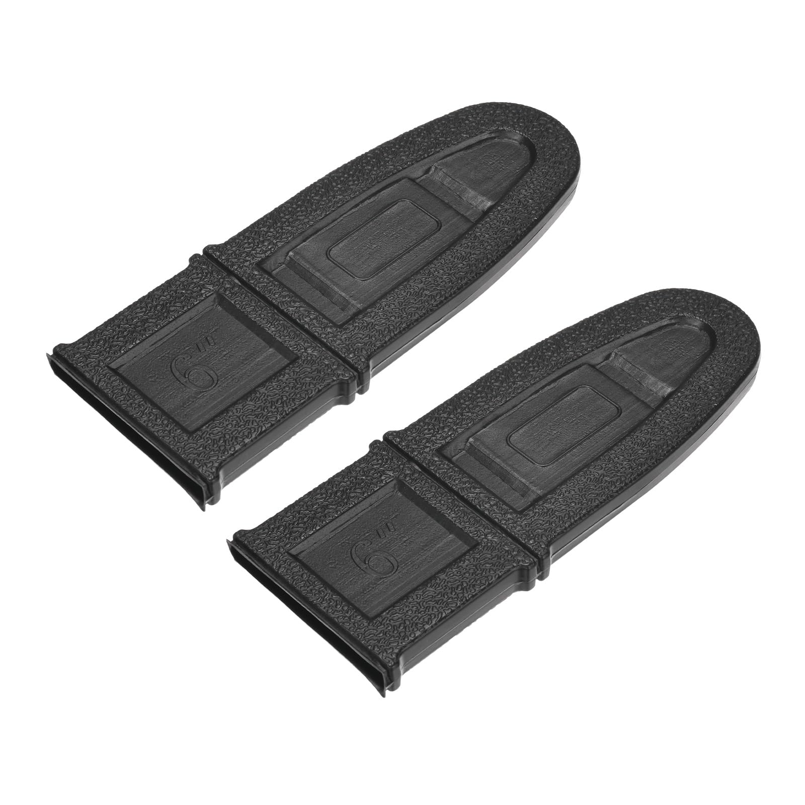 M METERXITY 2-Pack Chainsaw Chain Cover 6 Inch Plastic Chainsaw Scabbard Cover Chainsaw Bar Cover for 4" 6" Garden Chainsaw Protective Cover