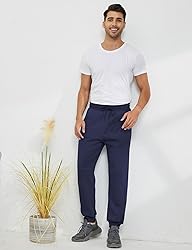Gihuo Men's Winter Fleece Pants Sherpa Lined