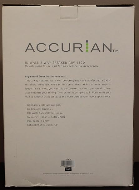 accurian speakers