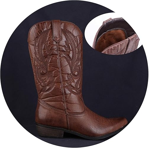 botas vaqueras con cierre