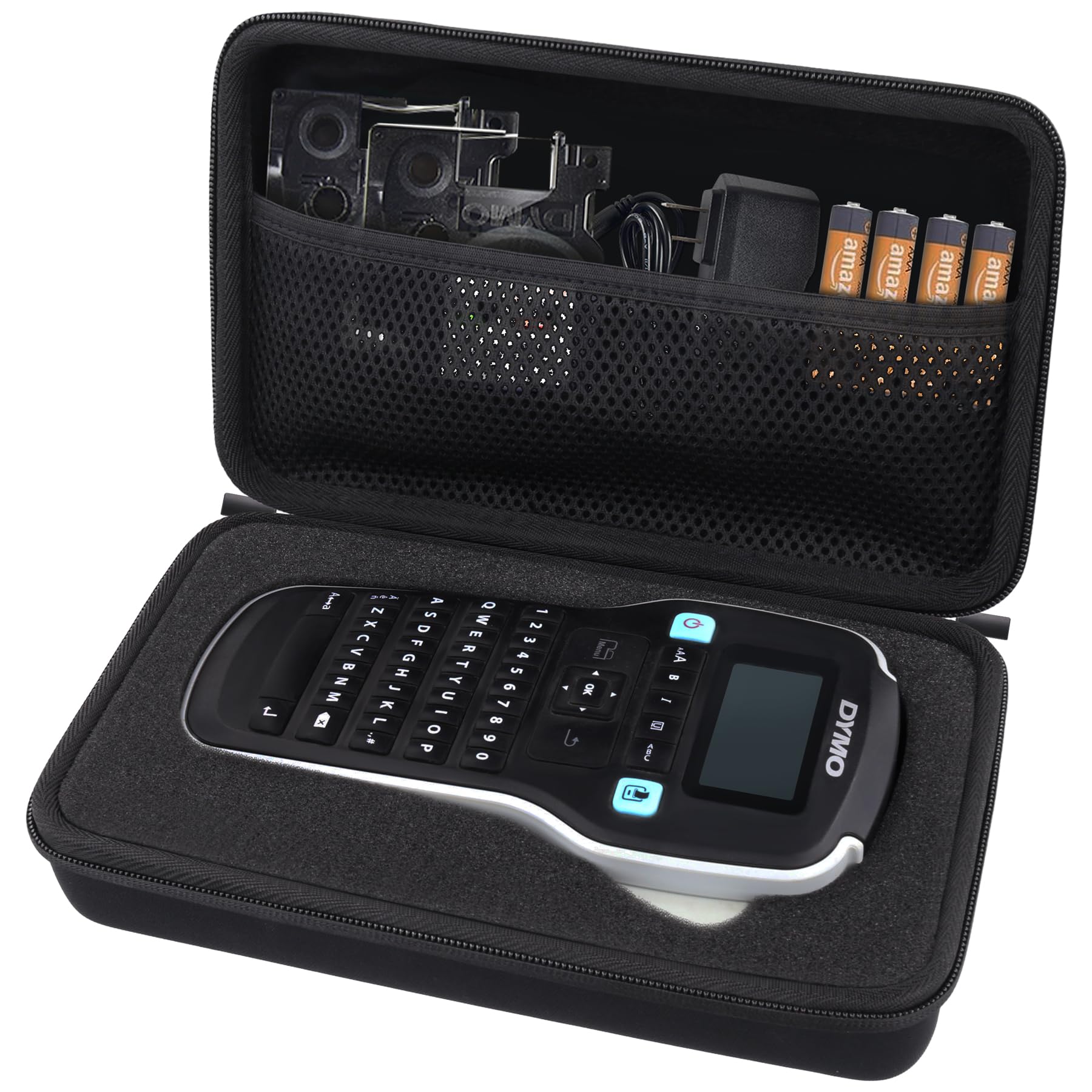co2CREA Storage Travel Case for Dymo LabelManager 160 /LabelManager 280 Handheld Label Maker Qwerty Keyboard,Fits Dymo D1 Labelling Tape, Case Only