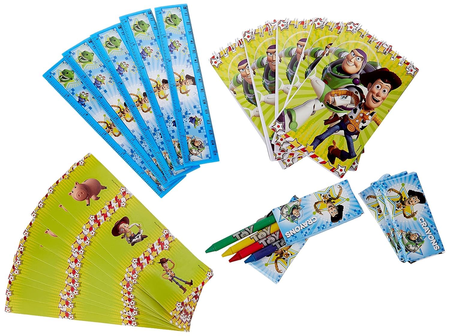 amscan 20-Piece Toy Story Stationery Pack Party Accessory