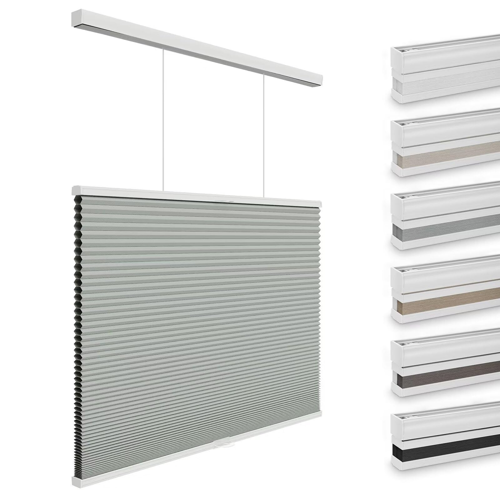Changshade Blackout Cellular Shades Cordless, Top