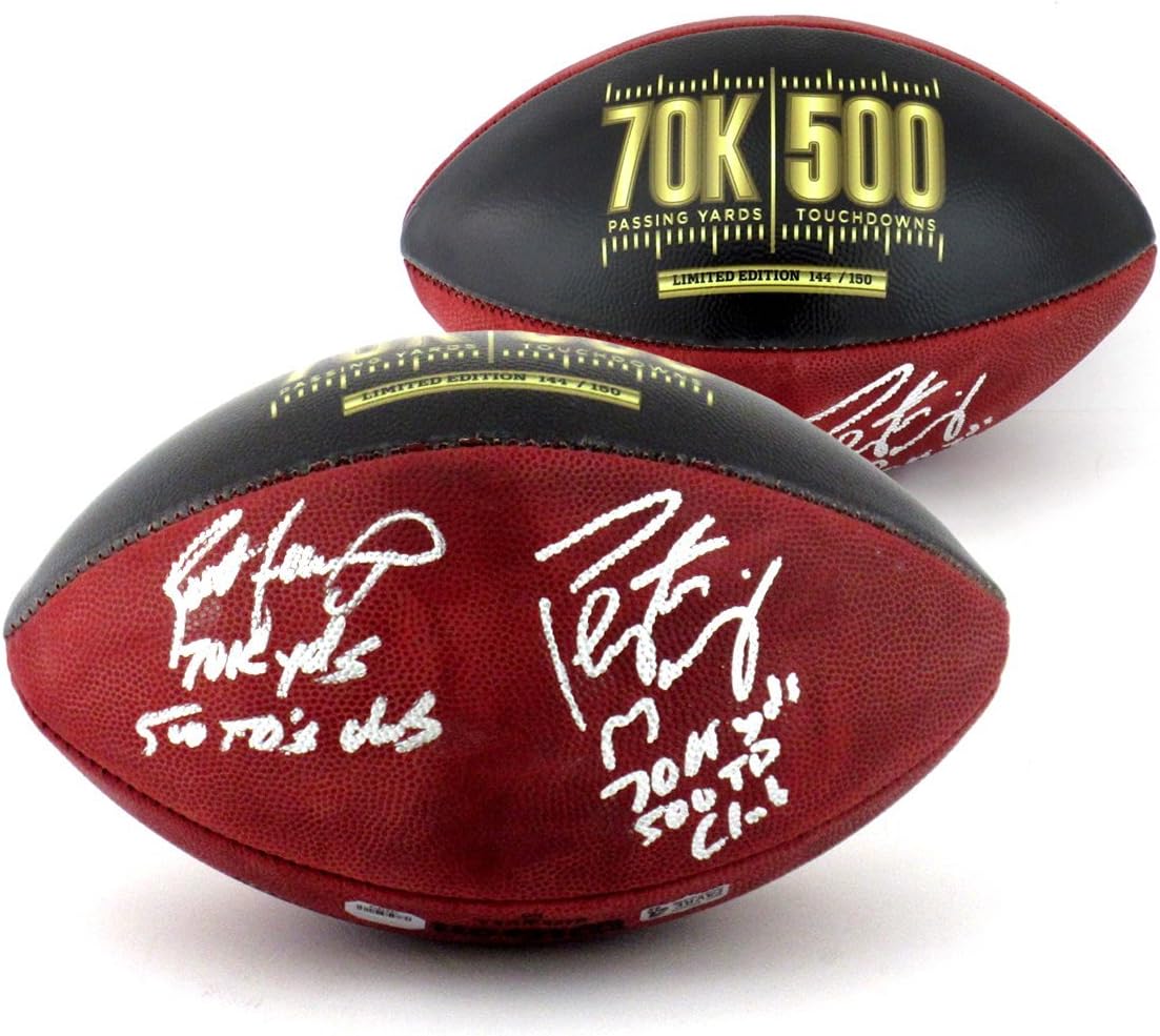 peyton manning autographed football