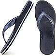 ONCAI Women's Flip Flops Comfortable Summer Beach Thong Sandals for Women with Cushion Walking Arch Support Yoga Mat Indoor Outdoor Soles
