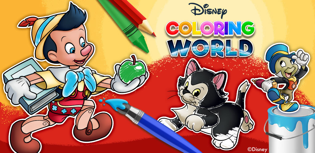 Disney Coloring World Coloring - 71hSeSEfxkL 