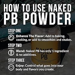 Naked 1.5 LB Powdered Peanut Butter from US Farms