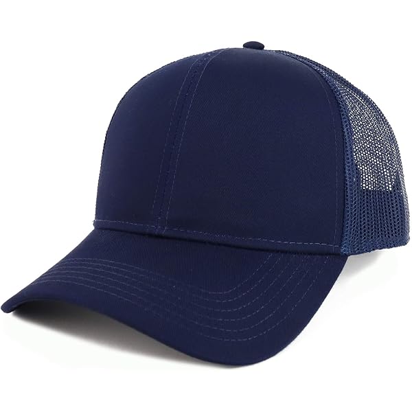 Armycrew XXL Oversize Trucker Hat - Desert USA Flag Patch, Mesh Back, Black - View #6