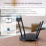 WAVLINK AC1200 Dual Band WiFi Router 4 Gigabit Ports MU-MIMO Guest WiFi WPS view 5