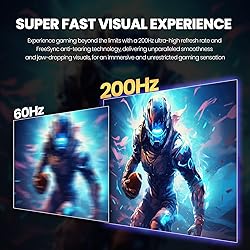 CRUA 32Inch Curved Gaming Monitor, FHD