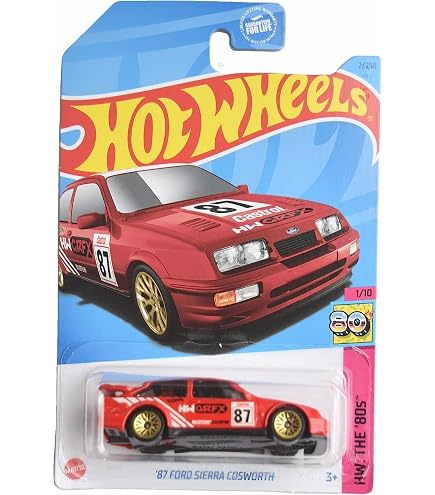 Amazon.com: Hot Wheels - Ford Sierra Cosworth '87 - Retro Racer 1