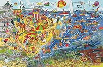 Bigjigs Toys BJ018a Seaside Floor Puzzle (24 Piece)