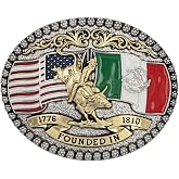 Montana Silversmiths Flag Series Attitude Western Belt Buckle